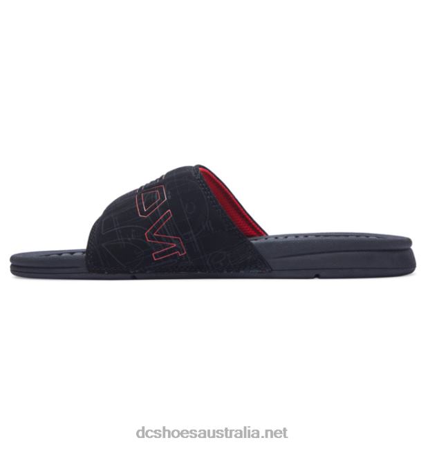 Men's Star Wars DC Bolsa Basic SandalDC Shoes Black/Red T40LZ388