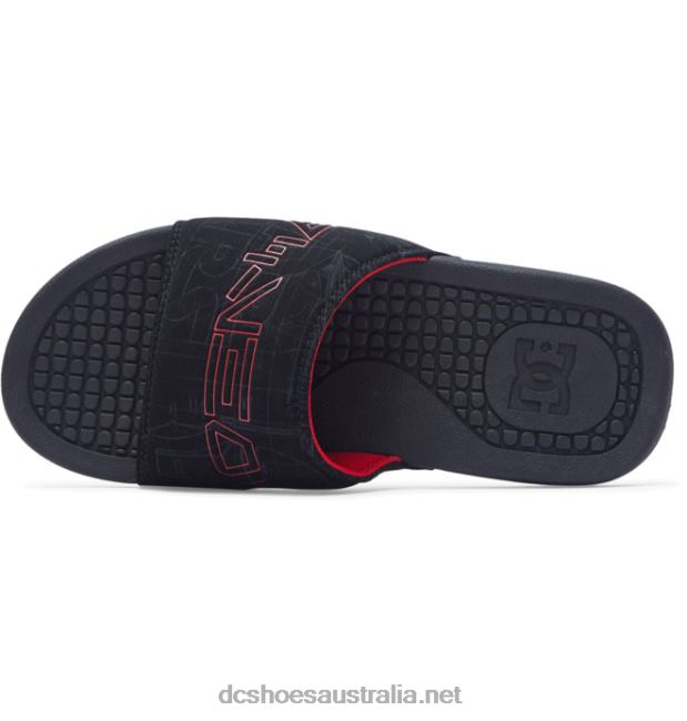 Men's Star Wars DC Bolsa Basic SandalDC Shoes Black/Red T40LZ388