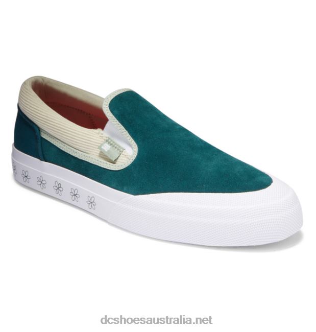 Manual x Susie Slip-On ShoesDC Shoes Dark Teal T40LZ375