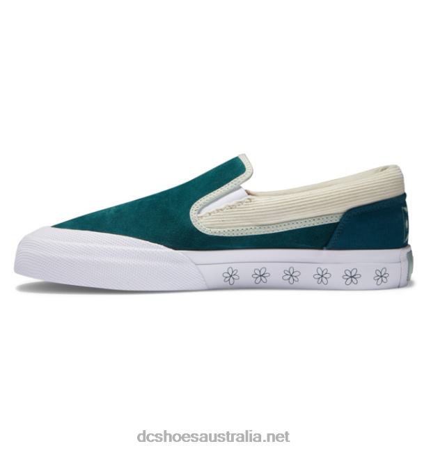 Manual x Susie Slip-On ShoesDC Shoes Dark Teal T40LZ375