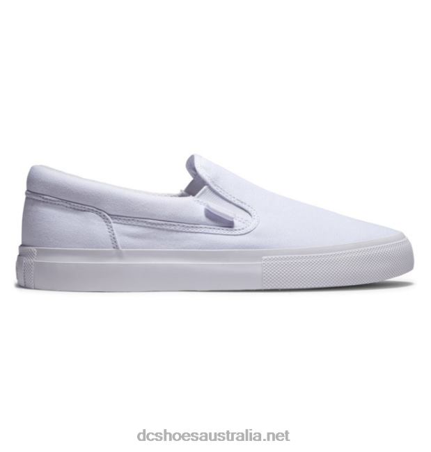 Men's Manual Slip-On ShoesDC Shoes White T40LZ349