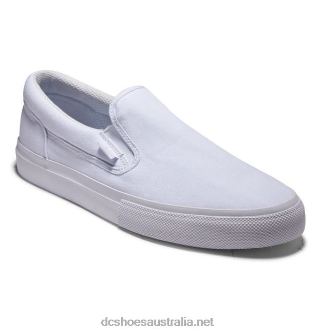Men's Manual Slip-On ShoesDC Shoes White T40LZ349