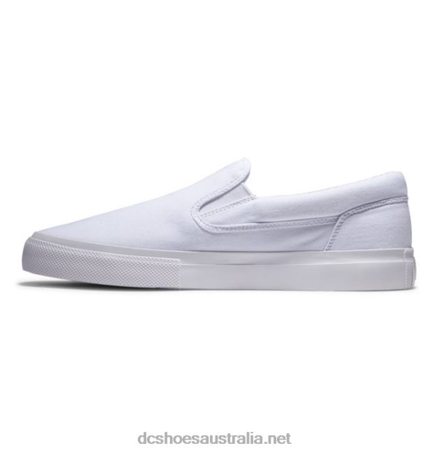 Men's Manual Slip-On ShoesDC Shoes White T40LZ349