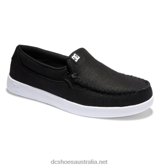 Men's Villain Slip-On ShoesDC Shoes Black Rinse T40LZ256