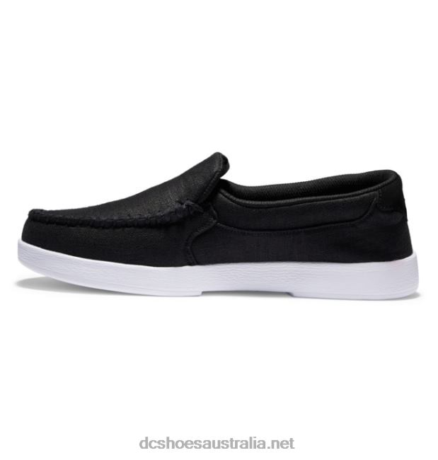 Men's Villain Slip-On ShoesDC Shoes Black Rinse T40LZ256