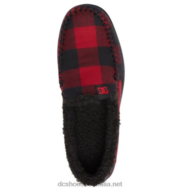 Men's Villain Winterized Slip On ShoesDC Shoes Black Buffalo Plaid T40LZ301