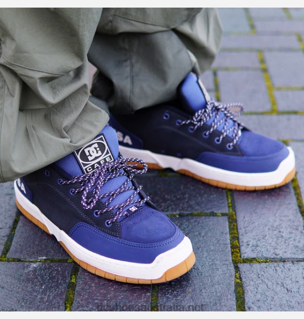 Men's Cafe x DC Clocker 2 ShoesDC Shoes Dc Navy T40LZ31