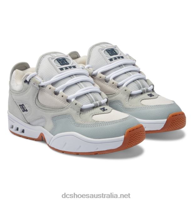 Men's Cafe x DC Kalis OG ShoesDC Shoes Light Grey T40LZ30