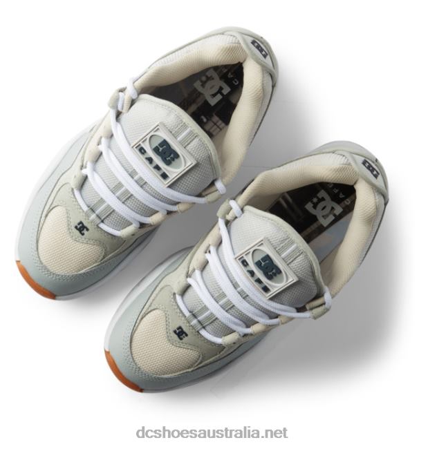 Men's Cafe x DC Kalis OG ShoesDC Shoes Light Grey T40LZ30