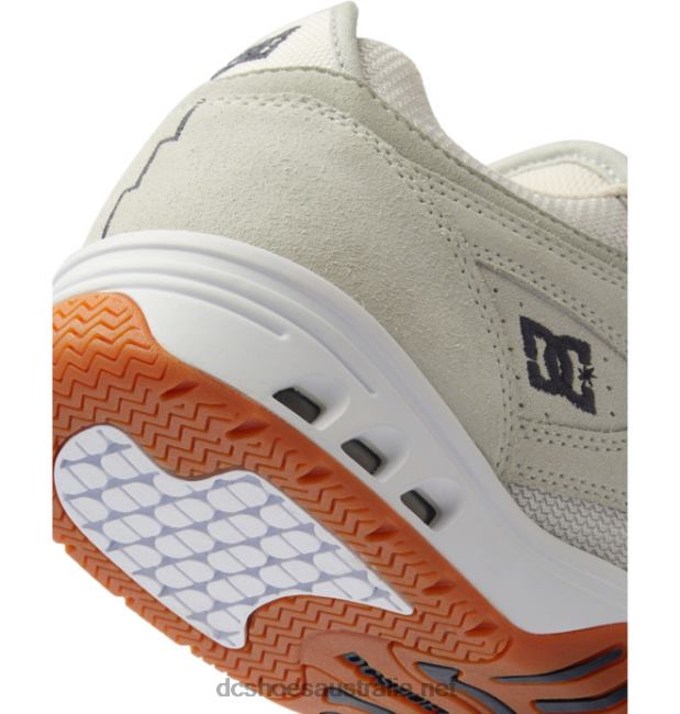 Men's Cafe x DC Kalis OG ShoesDC Shoes Light Grey T40LZ30