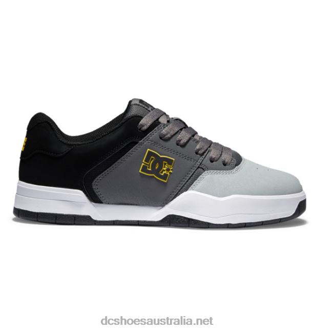 Men's Central ShoesDC Shoes Black/Grey/Yellow T40LZ196