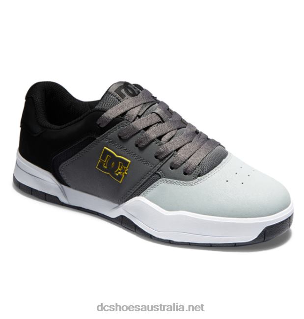 Men's Central ShoesDC Shoes Black/Grey/Yellow T40LZ196