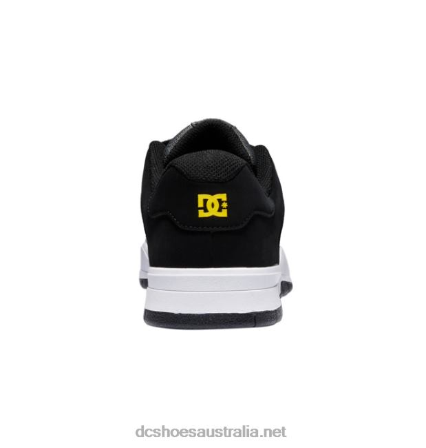 Men's Central ShoesDC Shoes Black/Grey/Yellow T40LZ196