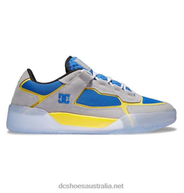 Men's Hongo x DC Metric ShoesDC Shoes Grey/Blue/Yellow T40LZ348