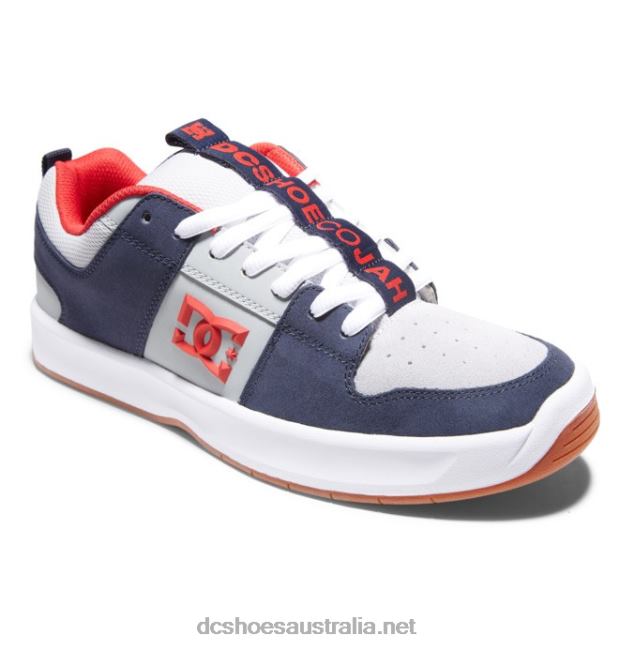 Men's Lynx Zero Skate Jahmir Brown ShoesDC Shoes Navy/Grey T40LZ355