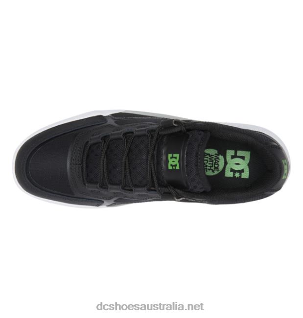 Men's Metric ShoesDC Shoes Black/Grey/Green T40LZ49