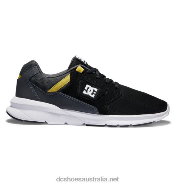 Men's Skyline Lightweight ShoesDC Shoes Black/Grey/Yellow T40LZ23