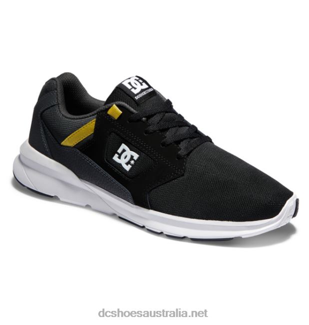 Men's Skyline Lightweight ShoesDC Shoes Black/Grey/Yellow T40LZ23