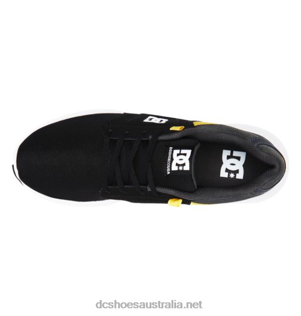 Men's Skyline Lightweight ShoesDC Shoes Black/Grey/Yellow T40LZ23