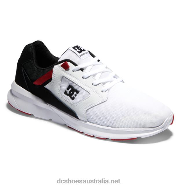 Men's Skyline Lightweight ShoesDC Shoes White/Black/True Red T40LZ290