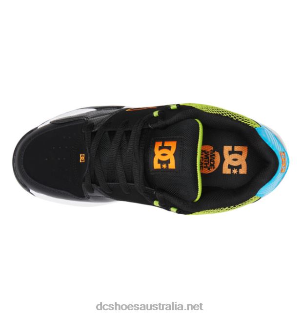 Men's Versatile ShoesDC Shoes Black/Blue/Green T40LZ61