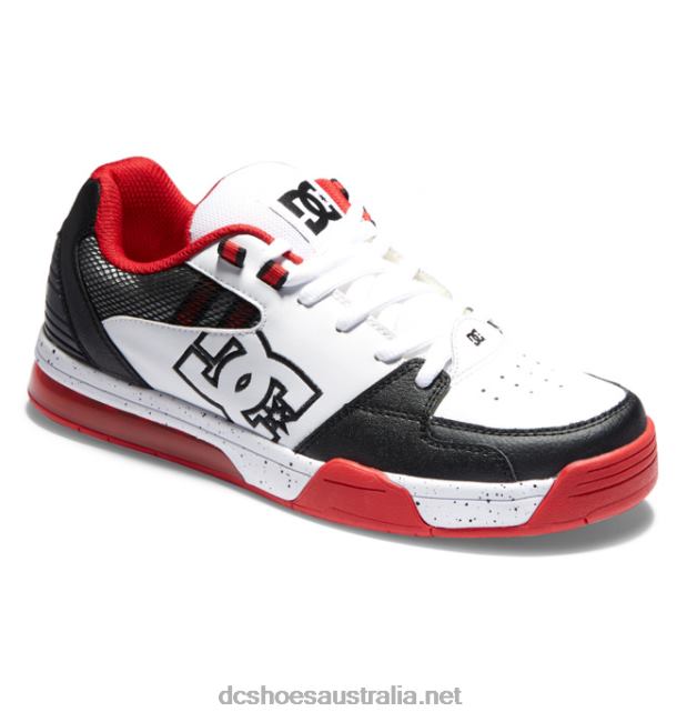 Men's Versatile ShoesDC Shoes White/Black/Athletic Red T40LZ142