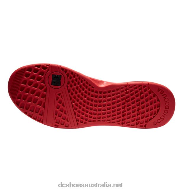 Men's Versatile ShoesDC Shoes White/Black/Athletic Red T40LZ142