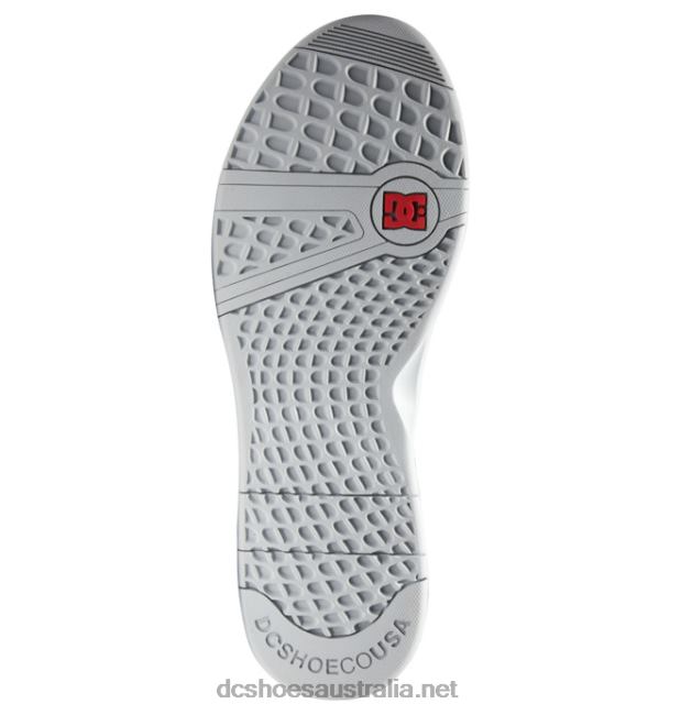Men's Versatile ShoesDC Shoes White/Grey/Red T40LZ383