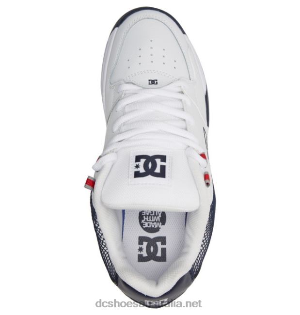 Men's Versatile ShoesDC Shoes White/Red/Blue T40LZ312