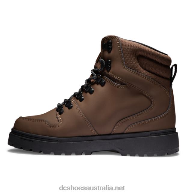 Men's Peary Lace Winter BootsDC Shoes Dark Chocolate T40LZ230