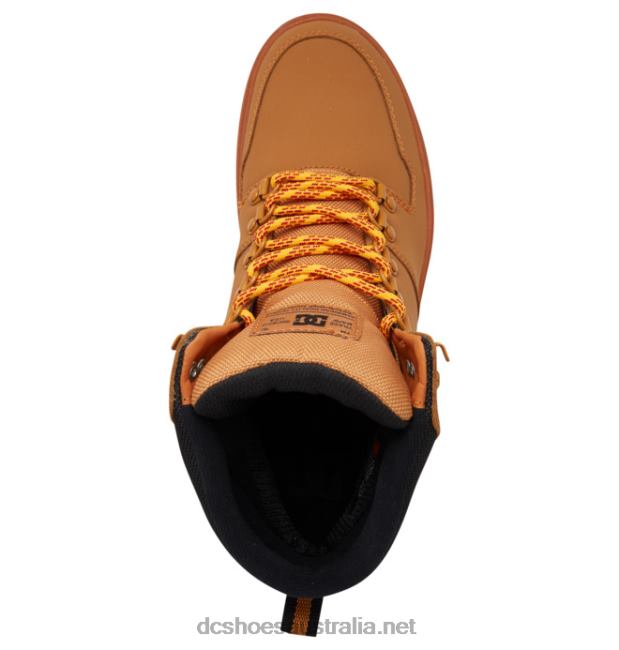 Men's Peary Lace Winter BootsDC Shoes Wheat/Black T40LZ211