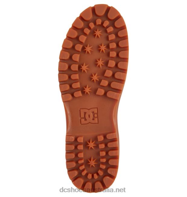 Men's Peary Lace Winter BootsDC Shoes Wheat/Black T40LZ211