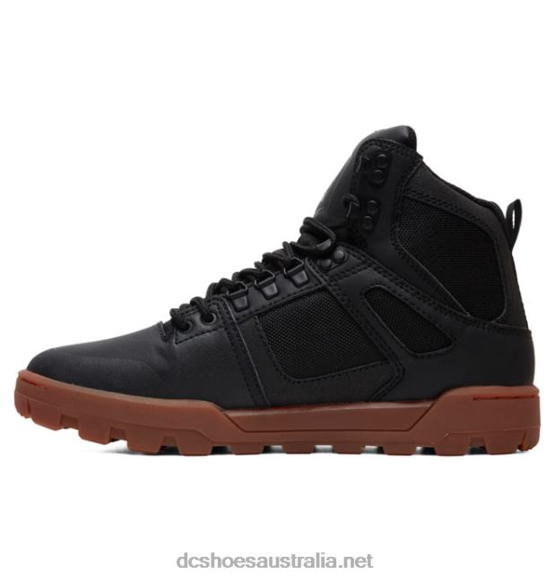 Men's Pure Hi Weather Resistant Winter BootsDC Shoes Black/Gum T40LZ228