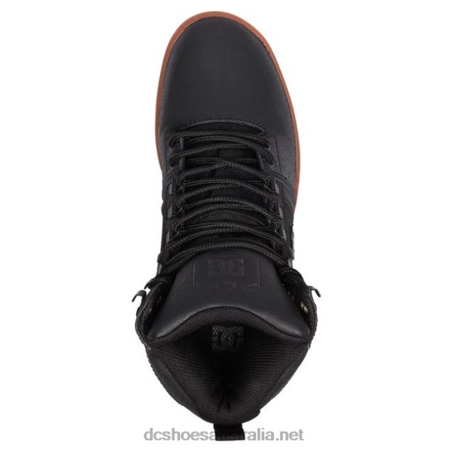 Men's Pure Hi Weather Resistant Winter BootsDC Shoes Black/Gum T40LZ228