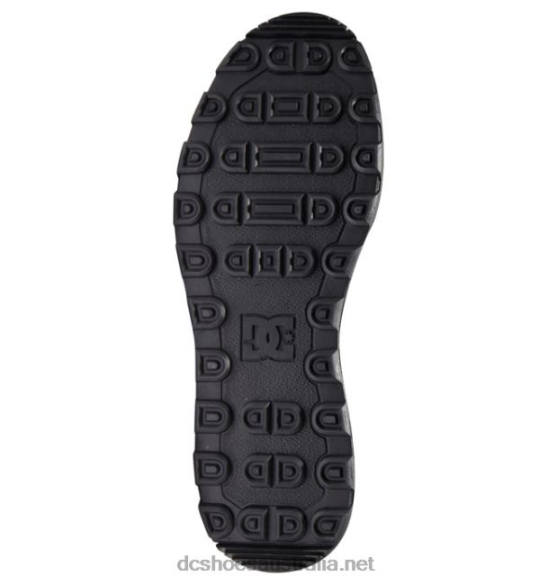 Men's Pure High-Top Water-Resistant Winter BootsDC Shoes Black/Grey T40LZ195