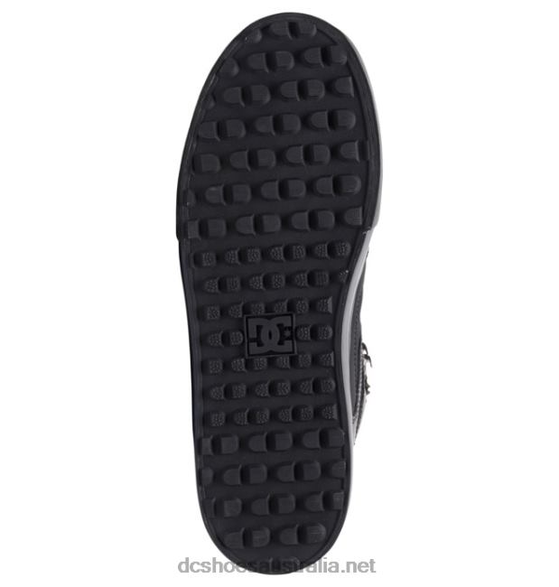 Men's Pure High-Top Winter ShoesDC Shoes Black T40LZ304