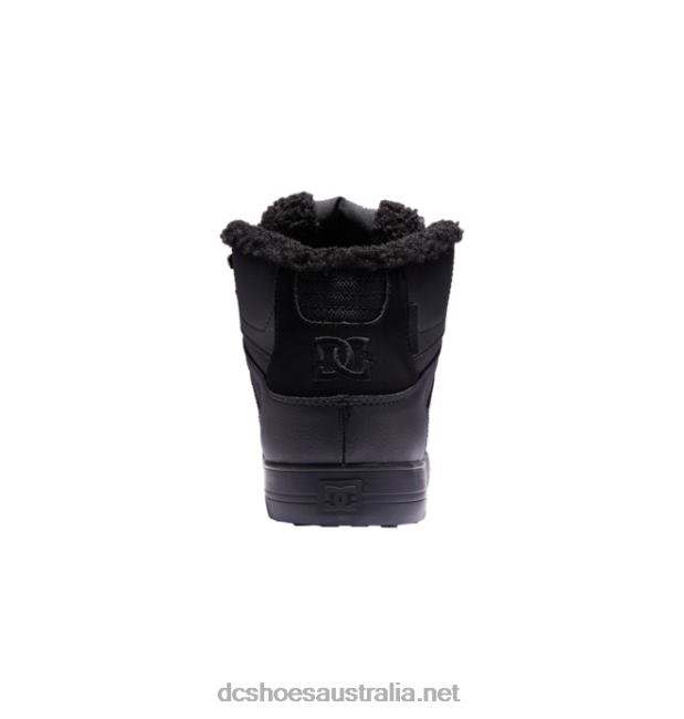 Men's Pure High-Top Winter ShoesDC Shoes Black T40LZ304