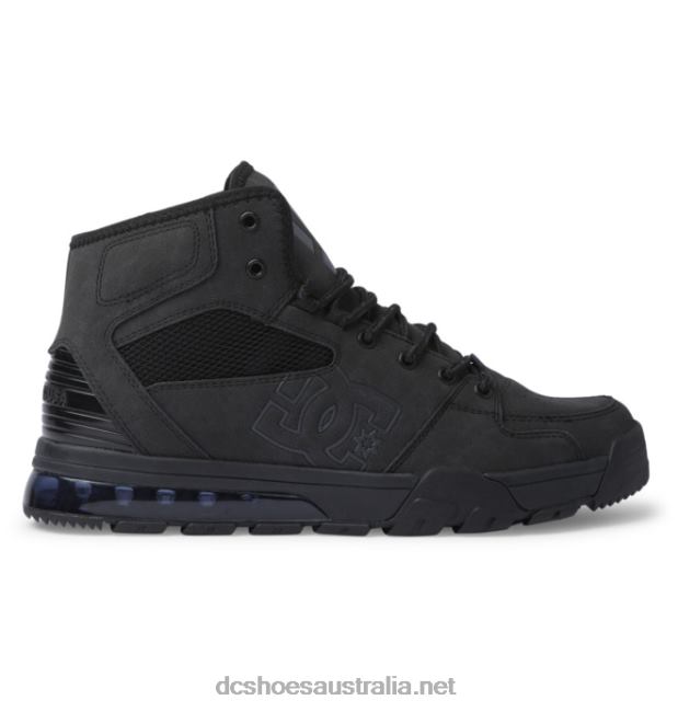 Men's Versatile HI High-Top Water-Resistant Winter BootsDC Shoes Black T40LZ231