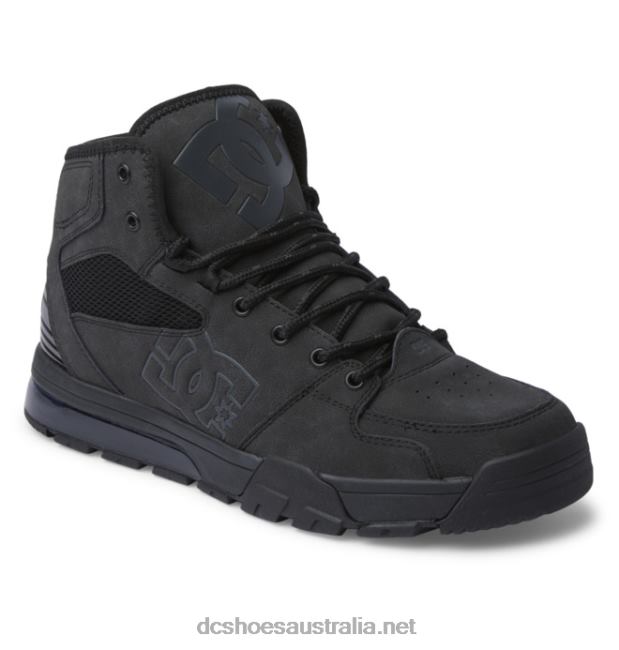 Men's Versatile HI High-Top Water-Resistant Winter BootsDC Shoes Black T40LZ231