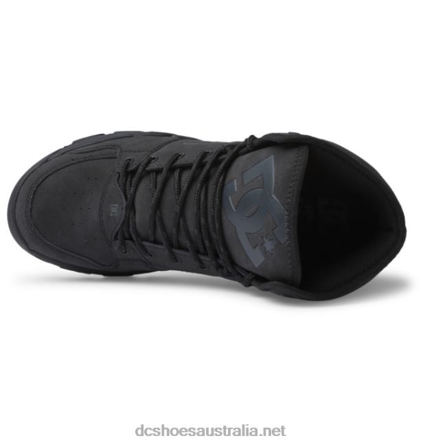 Men's Versatile HI High-Top Water-Resistant Winter BootsDC Shoes Black T40LZ231