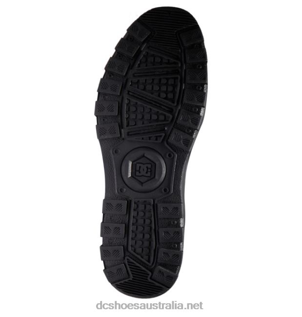 Men's Woodland Boots Winter BootsDC Shoes Black/Black Print T40LZ237