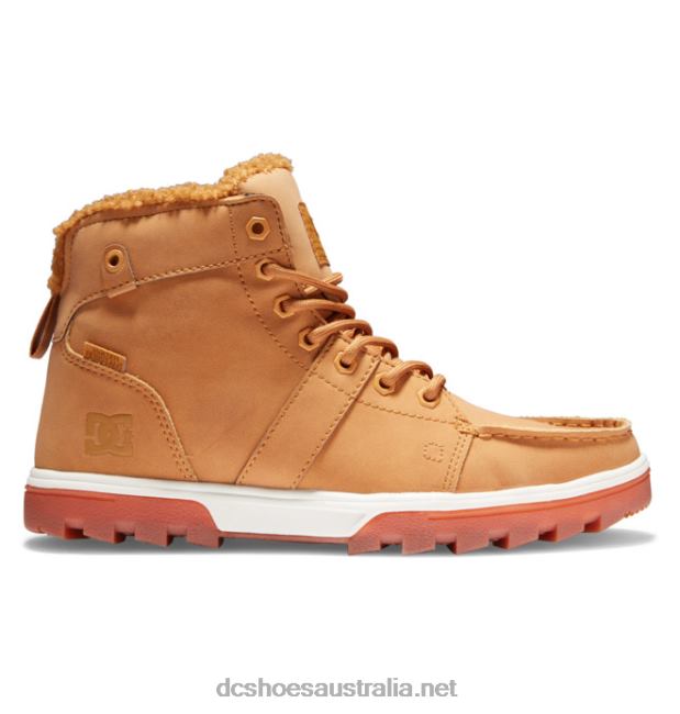 Men's Woodland Boots Winter BootsDC Shoes Wheat/Dk Chocolate T40LZ227