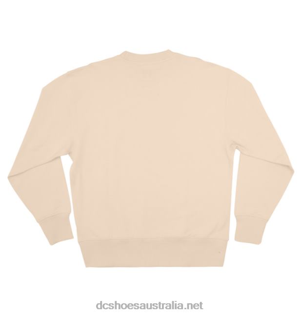 Women's Weekend SweatshirtDC Shoes Cream Tan T40LZ482