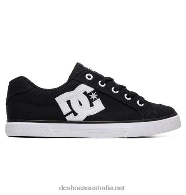 Women's Chelsea Canvas ShoesDC Shoes Black/White T40LZ454