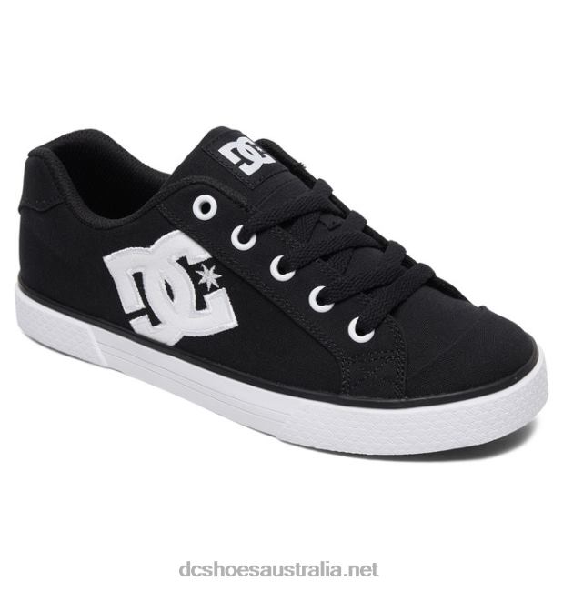 Women's Chelsea Canvas ShoesDC Shoes Black/White T40LZ454