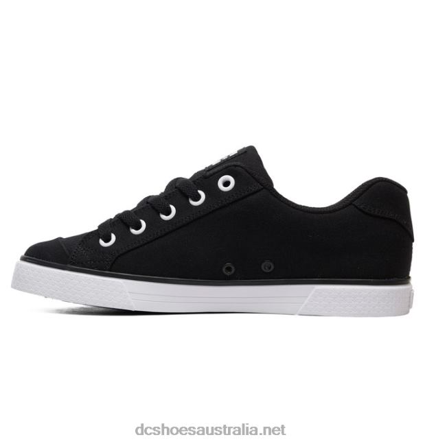Women's Chelsea Canvas ShoesDC Shoes Black/White T40LZ454