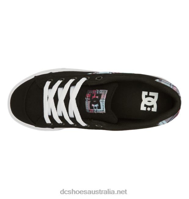 Women's Chelsea ShoesDC Shoes Black/Plaid/White T40LZ440