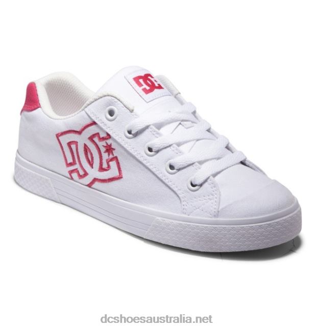 Women's Chelsea ShoesDC Shoes White/Crazy Pink T40LZ461