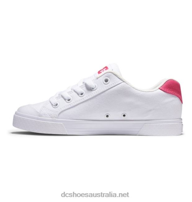 Women's Chelsea ShoesDC Shoes White/Crazy Pink T40LZ461