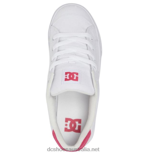 Women's Chelsea ShoesDC Shoes White/Crazy Pink T40LZ461